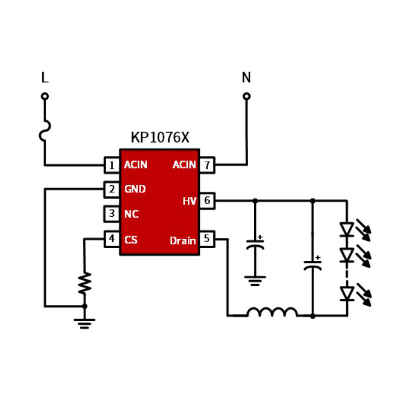 ​Hur förenklar ett integrerat EMI-filter i ACDC Constant Current Chip strömförsörjningsdesign?